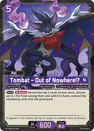 Tombat – Out of Nowhere!?