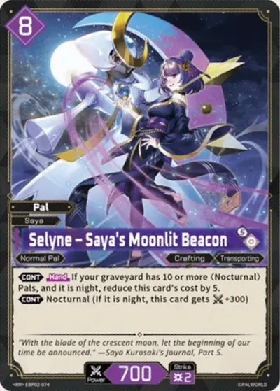 Selyne – Saya's Moonlit Beacon