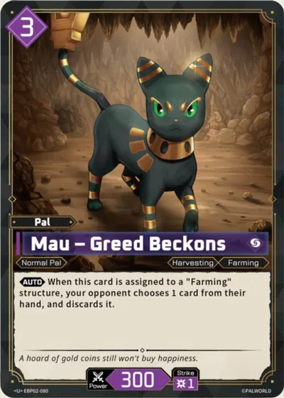Mau – Greed Beckons
