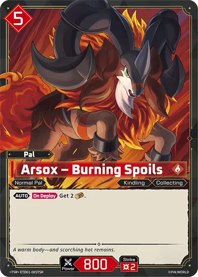 Arsox – Burning Spoils